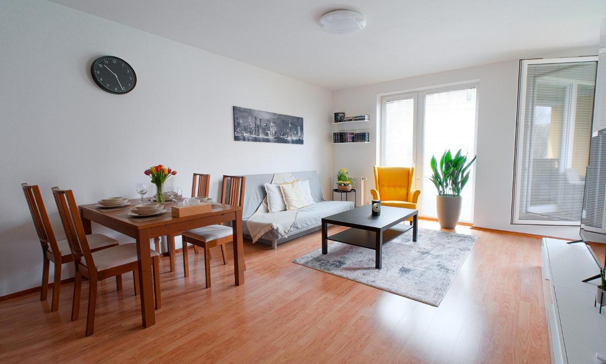 Apartman U Metra, 4 Hoste, Parking Free, Blizko O2 Arena Prag Exterior foto